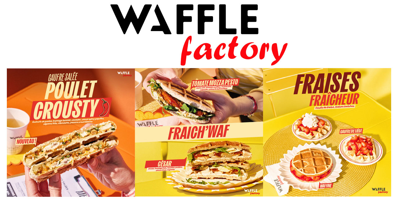 Waffle Factory, carte estivale très tendance