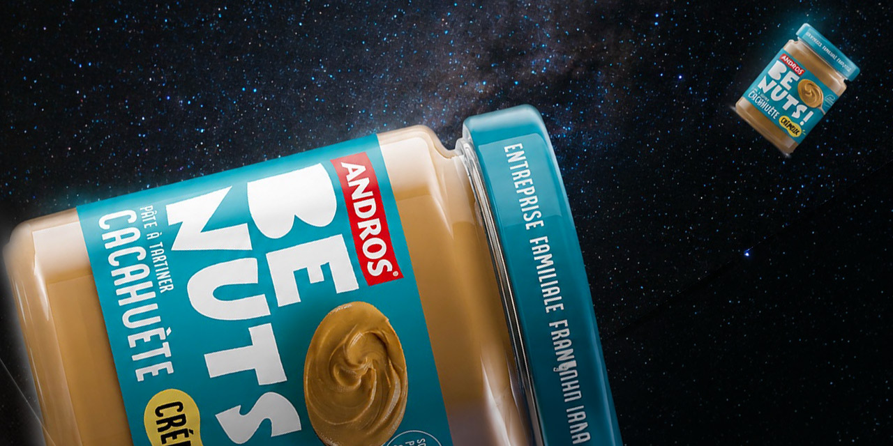 Andros Be Nuts : la pâte à tartiner à la conquête de l’espace