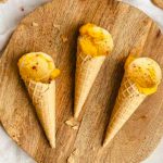 Glace à la carotte, cannelle et gingembre