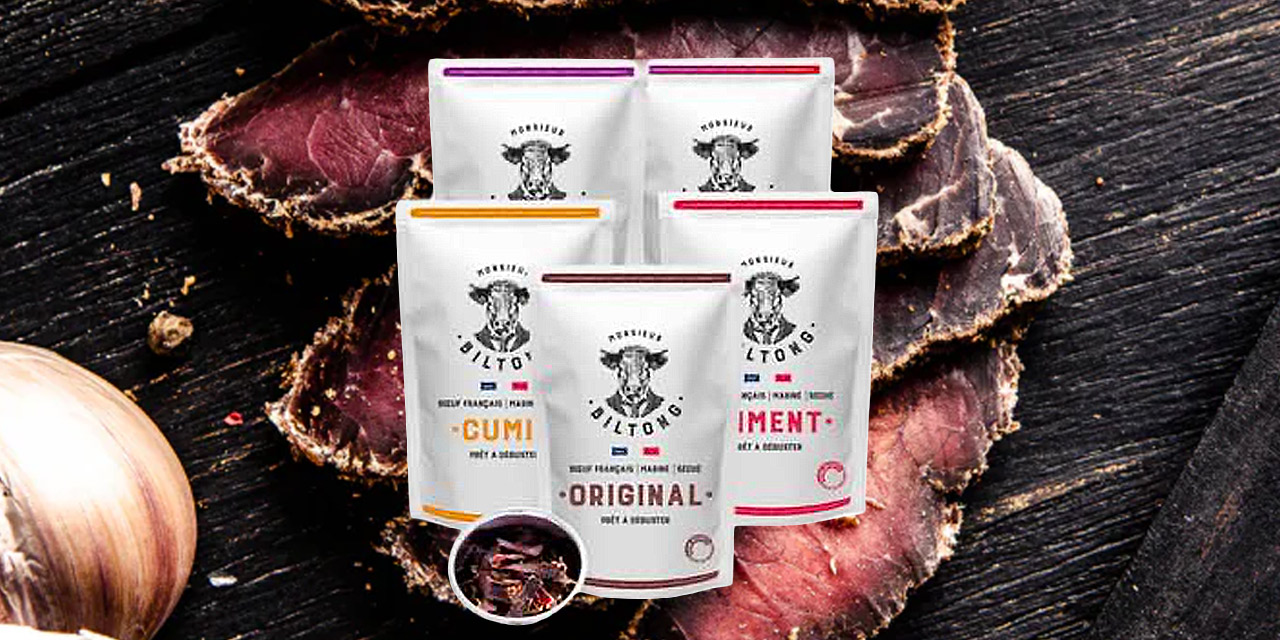 Monsieur Biltong : le snack sain qui fait voyager