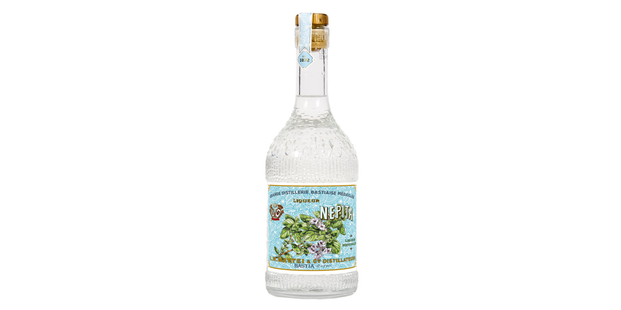 Liqueur Nepita de L.N. Mattei, Bouteille du Week-End
