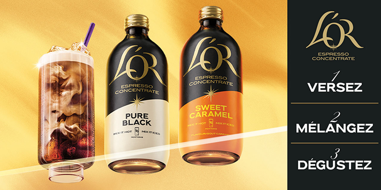 L&rsquo;OR Espresso Concentrate réinvente le café