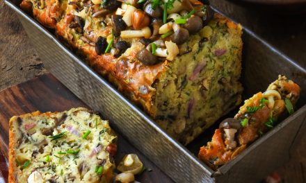 Cake aux champignons et Abondance