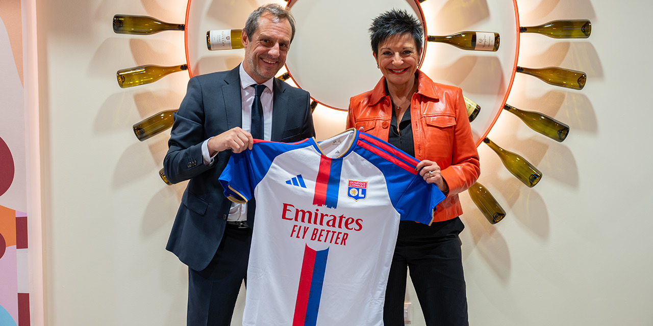 L’OL et Maison Nicolas unis au salon VIP du Groupama Stadium