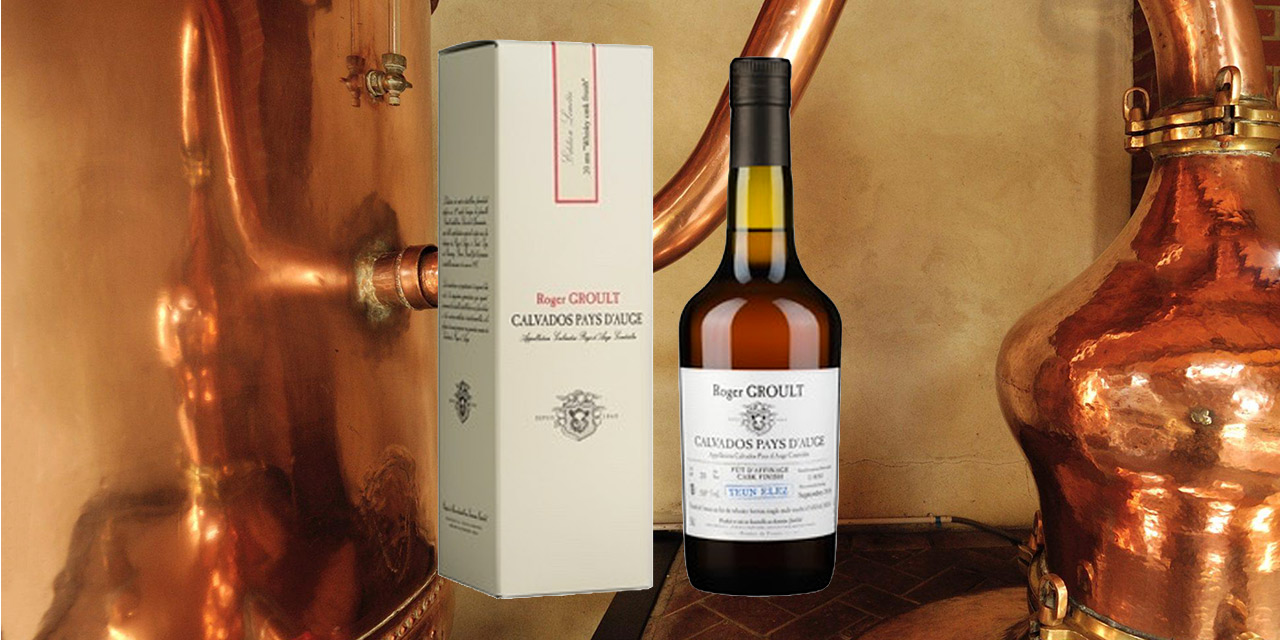Calvados Groult 20 ans Cask Finish Yeun Elez, Bouteille du Week End
