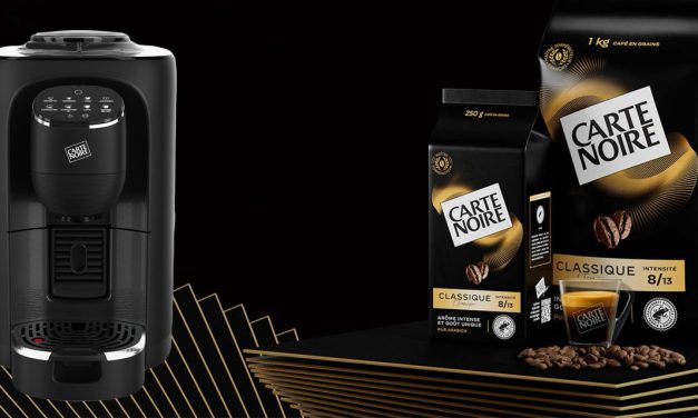 Carte Noire Classique en grain : nouveau look et machine à grain