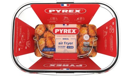 Plats Airfryer Pyrex : verre borosilicate & poignée amovible