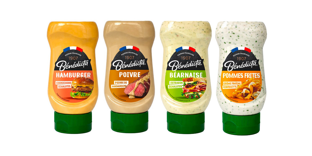 Bénédicta dévoile ses nouvelles sauces