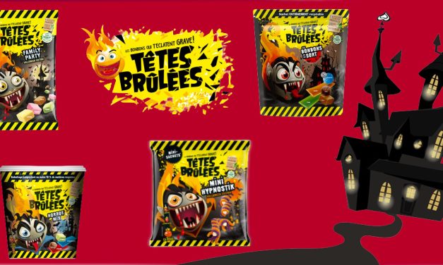 Bonbons Têtes Brûlées Halloween 2026 : une gamme complète